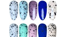 Top Coat- Black Dots Everin 15ml