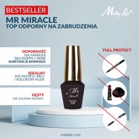 Top coat fara degresare Molly Lac- Mr. Miracle 10gr - 2