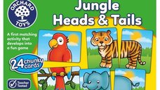 Joc educativ Jungle Heads Tails (RO-EN) pentru copii