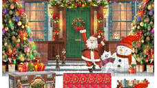 Puzzle advent calendar Craciun