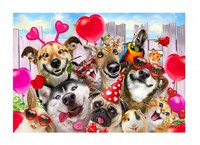 Puzzle din lemn - Party Time - 150 piese - 1