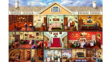 Puzzle din lemn - Victorian Mansion - 200 piese