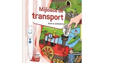 Raspundel Istetel - Carte Interactiva cu Autocolante despre Mijloace de Transport