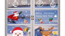 Set Autocolante de Craciun pentru Decoratiuni Festive