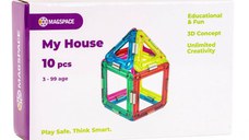 Set magnetic 10 pcs Magspace - My House