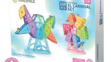 Set magnetic 110 pcs Magspace - XL Carnival Set