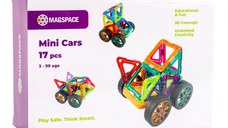 Set magnetic 17 pcs Magspace - Mini Cars