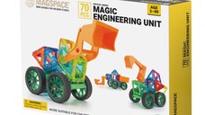Set magnetic 70 piese Magspace - Engineering Unit