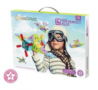 Set magnetic 74 pcs Magspace - The Perfect Pilot - 1