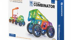 Set magnetic 96 piese Magspace - Combinator