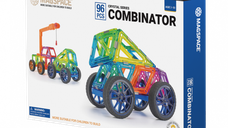 Set magnetic 96 piese Magspace - Combinator