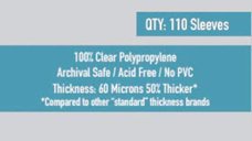 Sleeve Kings Protective Card Sleeves - 63.5 x 88 mm