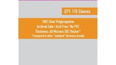 Sleeve Kings Super Large Sleeves - Dimensiune 102x127mm