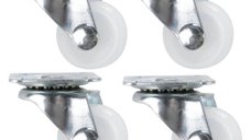 4 X Roti Albe MICI 50mm Pivotante Albe ROTILE