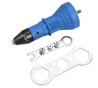 Adaptor de bormasina pentru nituit albastru - 1