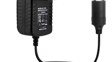 Adaptor priza 240V la 12V convertor cu priza tip bricheta 2A 24W model 1220