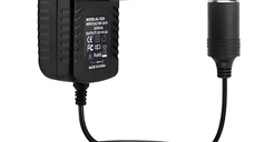 Adaptor priza 240V la 12V convertor cu priza tip bricheta 2A 24W model 1220