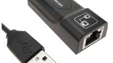 Adaptor retea USB Q-C28 pentru conexiune cablata 1000 Mbps