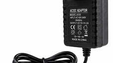 Alimentator AC/DC 5V 2A, 10W, cu mufa DC barrel dubla