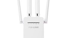 Amplificator Alb U7AC1200RE  de semnal 4 antene wireless
