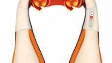 Aparat de Masaj Gat Umeri Spate Cervical Lombar Role 3D Infrarosu 24W Bej