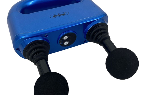 Aparat de masaj pentru relaxare Albastru cu acumulator 2200 mAh Q JM821