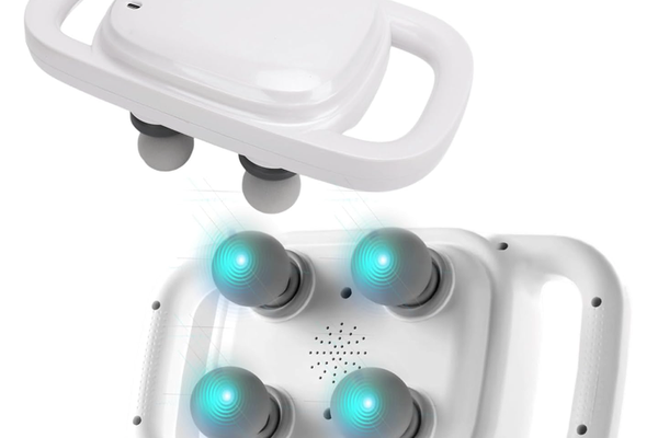 Aparat de masaj S2 cu 4 capete puternice afisaj LCD si manere ergonomice