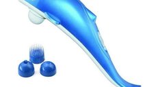 Aparat de masaj tip delfin efect anticelulitic tonifiant relaxare 3 accesorii incluse
