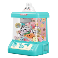 Aparat de prins plusuri cu cleste tonomat  tip arcade jucarii incluse - 1