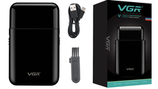 Aparat de ras electric profesional VGR V 390 reincarcabil USB