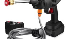 Aparat de Spalat cu Presiune + Acumulator Reincarcabil 3 in 1 Negru