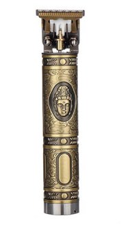 Aparat de tuns buddha vintage reincarcabil cu cablu usb si accesorii - 1