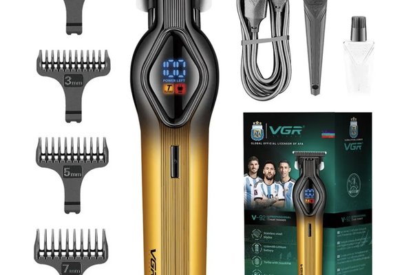 Aparat de tuns profesional V 921 fara fir cu 7 accesorii 4 distantiere