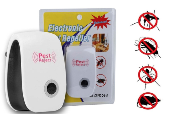 Aparat electric cu ultrasunete anti tantari daunatori insecte