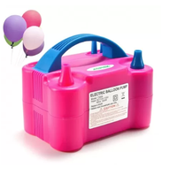 Aparat electric de umflat baloane roz - 1
