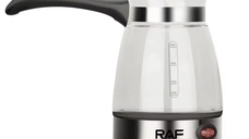 Aparat Electric pentru preparat cafea RAF R125 de 650W capacitate 500ml Recipient din Sticla