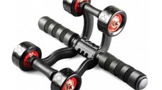 Aparat fitness cu 4 roti JS285 pentru abdomen si spate