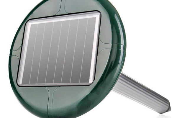 Aparat ROTUND solar cu ultrasunete impotriva cartitelor MJ