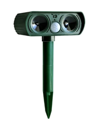 Aparat solar impotriva daunatorilor Animal Repeller verde - 1