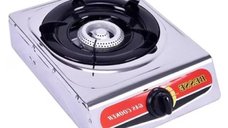 Aragaz Compact BESSE Inox cu 1 Ochi, Alimentare GPL si Aprindere Quartz