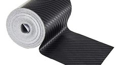 Banda Adeziva Carbon 10 cm x 5 metri pentru Protectie si Tuning Auto LY