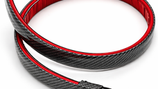Banda LED 120cm pentru spoiler auto cu functii de frana, pozitie si semnalizare, fibra carbon, 12V