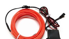 Banda LED Neon Rosu 12V Auto Droser, 5W, 2 Metri