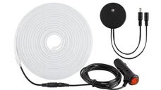 Banda LED portbagaj auto 5M cu senzor si alimentare la bricheta Iluminare Calda 12V