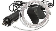 Banda Neon Led Alba 12V Auto Droser Putere 5w FIR 2 Metri