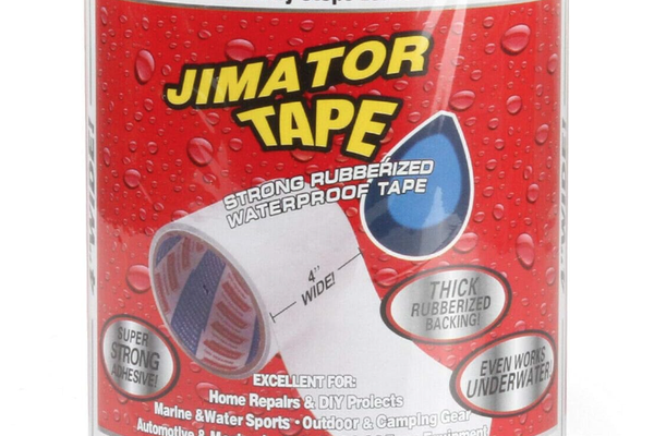 Banda Super Adeziva Reparatoare JIMATOR TAPE 4" x 5' ALBA