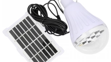 Bec LED cu panou solar CL 028MAX 10 W CcLamp