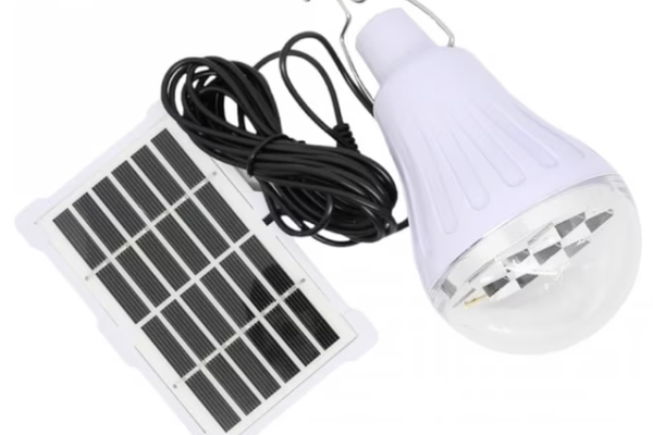 Bec LED cu panou solar CL 028MAX 10 W CcLamp