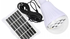 Bec LED cu panou solar CL 028MAX 10 W CcLamp