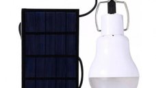 Bec LED Panou SOLAR 5W pentru Camping
